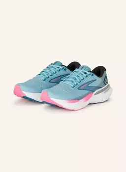 Кроссовки glycerin gts 21 BROOKS, цвет HELLBLAU/PINK/WEISS