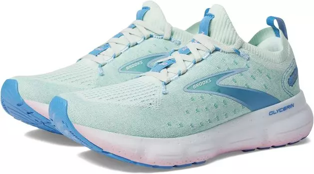 Кроссовки Glycerin StealthFit 20 Brooks, цвет Blue Glass/Marina/Open Air