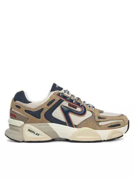 Кроссовки GMS9M .000.C0008T Replay, бежевый