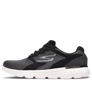 Кроссовки go 400 low-top 'black white grey' Skechers, черный