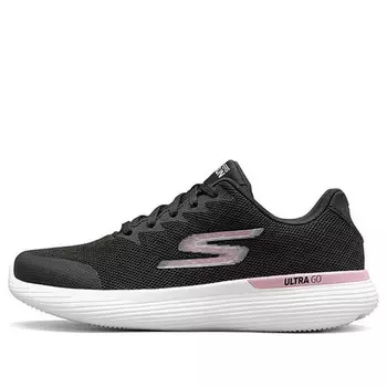 Кроссовки go run 400 'black white pink' Skechers, черный