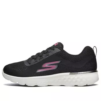 Кроссовки go run 400 black/white/red Skechers, черный