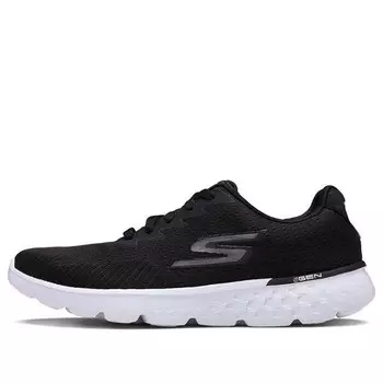 Кроссовки go run 400 generate low black/white Skechers, черный