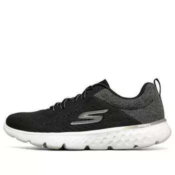 Кроссовки go run 400 low-top black Skechers, черный