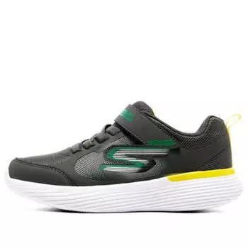 Кроссовки go run 400 v2 'olive white' Skechers, зеленый