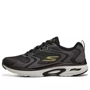 Кроссовки go run arch fit 'black white' Skechers, черный