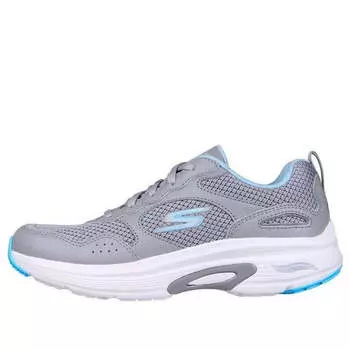 Кроссовки go run arch fit 'grey blue' Skechers, серый