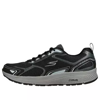 Кроссовки go run consisten 'black gray' Skechers, черный