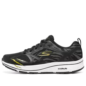Кроссовки go run consistent 'black gold' Skechers, черный