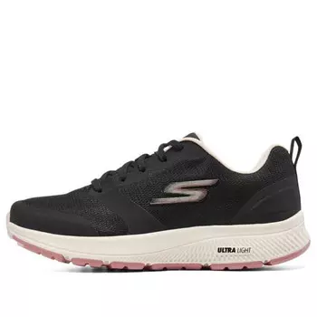 Кроссовки go run consistent 'black pink' Skechers, черный