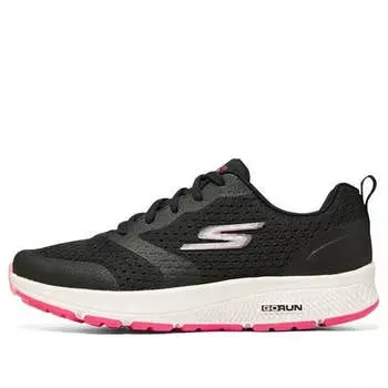 Кроссовки go run consistent 'black white pink' Skechers, черный