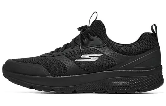 Кроссовки Go Run Consistent для бега мужские с низким верхом, полностью черные Skechers