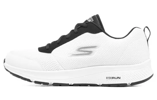 Кроссовки Go Run Consistent для бега мужские с низким верхом белого/черного цвета Skechers