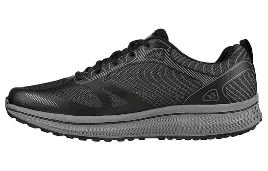 Кроссовки Go Run Consistent для бега мужские с низким верхом, черные/серые Skechers