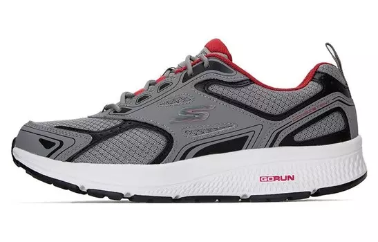 Кроссовки Go Run Consistent для бега мужские с низким верхом серые Skechers