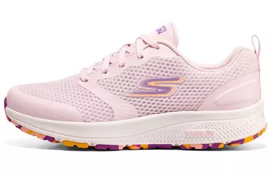 Кроссовки Go Run Consistent для бега женские с низким верхом розовые/фиолетовые Skechers