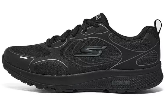 Кроссовки Go Run Consistent для бега женские с низким верхом, полностью черные Skechers