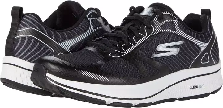 Кроссовки Go Run Consistent - Fleet Rush SKECHERS, цвет Black/White
