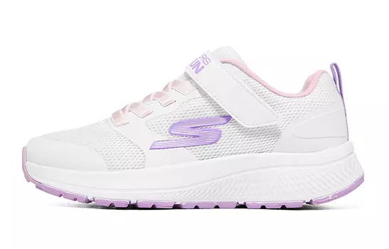 Кроссовки Go Run Consistent Kids Lifestyle GS Low-top Белый/фиолетовый Skechers