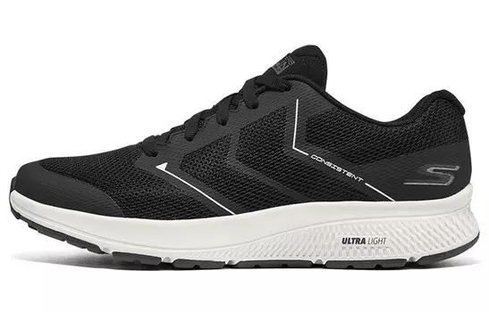 Кроссовки Go Run Consistent Lifestyle для мужчин с низким верхом черного цвета Skechers