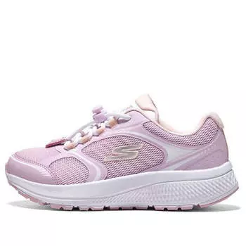 Кроссовки go run consistent 'pink white' Skechers, розовый