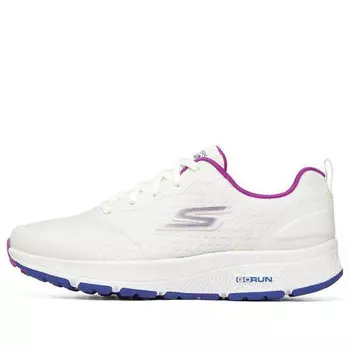 Кроссовки go run consistent 'white purple' Skechers, белый
