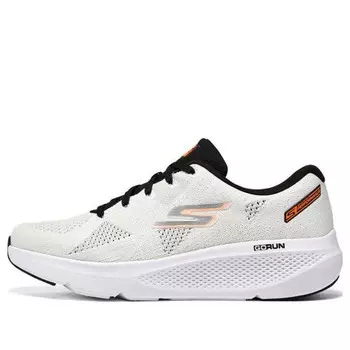 Кроссовки go run elevate 'white grey' Skechers, белый