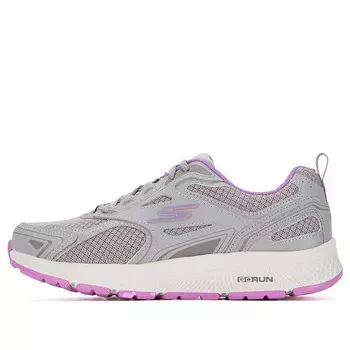 Кроссовки go run 'grey purple' Skechers, серый