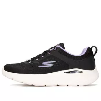 Кроссовки go run lite 'black purple' Skechers, белый