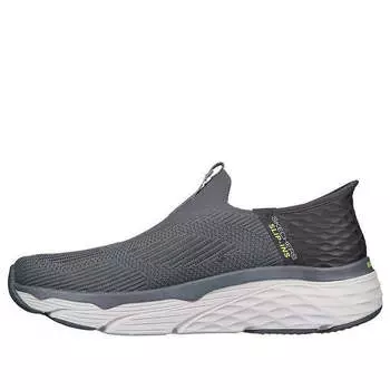 Кроссовки go run max cushioning elite 'grey' Skechers, серый
