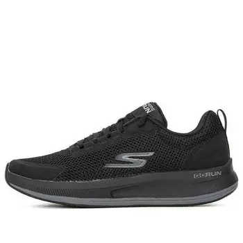 Кроссовки go run pulse 'pure black' Skechers, черный