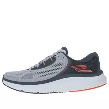 Кроссовки go run pure 4 'grey orange' Skechers, серый