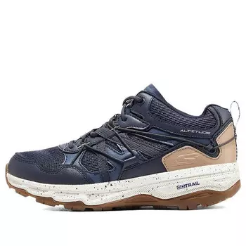 Кроссовки go run trail altitude 'navy blue brown' Skechers, синий