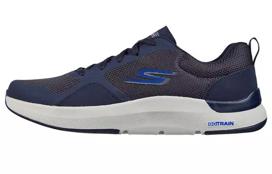Кроссовки Go Train для бега мужские с низким верхом темно-синие Skechers