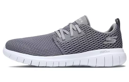 Кроссовки Go Walk 4 Lifestyle женские с низким верхом серые Skechers