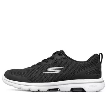 Кроссовки go walk 5 'black white' Skechers, черный