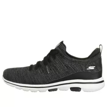Кроссовки go walk 5 'black white' Skechers, черный
