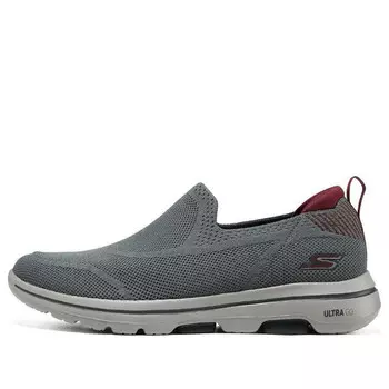 Кроссовки go walk 5 'charcoal red' Skechers, черный