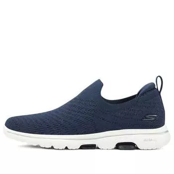 Кроссовки go walk 5 'coastal view -navy white' Skechers, синий
