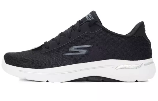 Кроссовки Go Walk 5 для бега мужские с низким верхом черного цвета Skechers