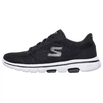 Кроссовки Go Walk 5 Lifestyle женские с низким верхом черного цвета Skechers