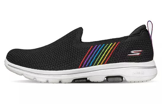 Кроссовки Go Walk 5 Lifestyle женские с низким верхом черного цвета Skechers
