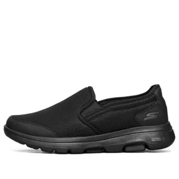 Кроссовки go walk 5 low-top black Skechers, черный