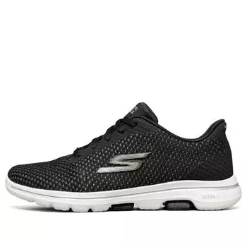 Кроссовки go walk 5 running shoes black Skechers, черный