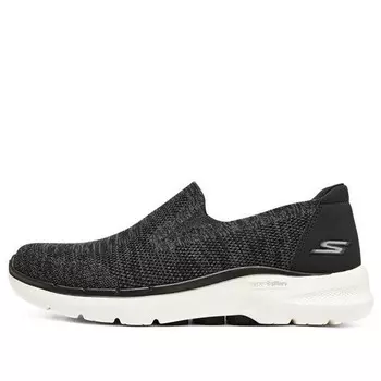 Кроссовки go walk 6 'black' Skechers, черный