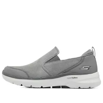Кроссовки go walk 6 'grey' Skechers, серый