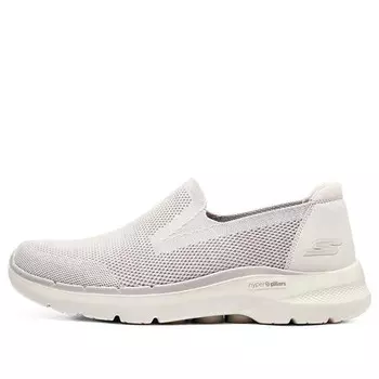 Кроссовки go walk 6 'off white' Skechers, белый
