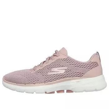 Кроссовки go walk 6 'pink' Skechers, розовый