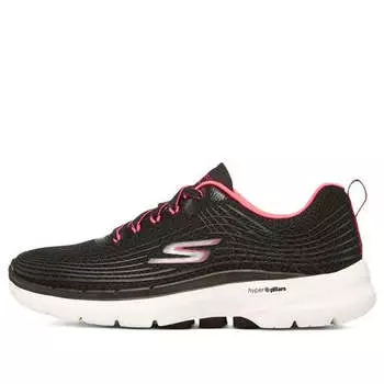 Кроссовки go walk 6 'stunning glow - black hot pink' Skechers, черный