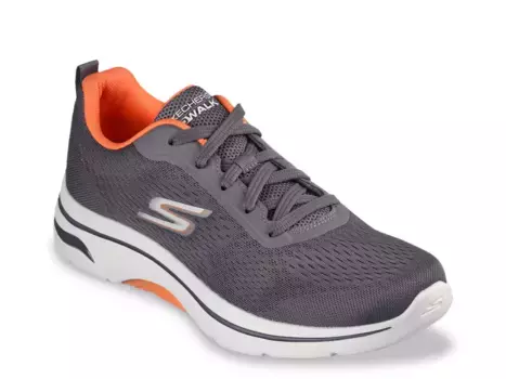 Кроссовки GO WALK Arch Fit 2.0 Idyllic 2 Sneaker Skechers, серый/оранжевый